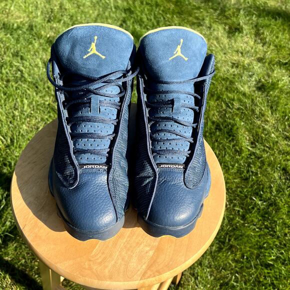 Nike Air Jordan 13 Retro Squadron Blue Men's Shoes - Size 10.5 - Ships Now - Picture 5 of 11